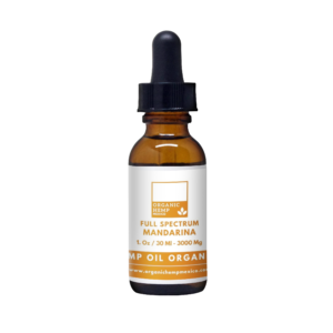 CBD Organic Hemp Mexico 3000mg 30ml Full Spectrum (Mandarina) Cannatlan)