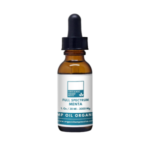 CBD Organic Hemp México 3000mg 30ml Menta cannatlan