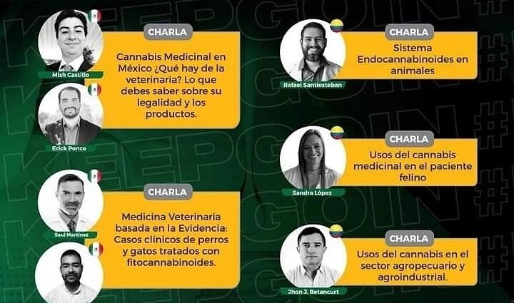 Congreso VetCanna, Red de Cannabis Medicinal hace su Congreso del 1 -4 de Septiembre