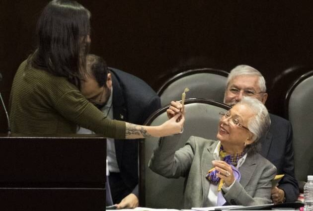 Olga Sanchez anuncio agenda legislativa marihuana en el senado cannatlan