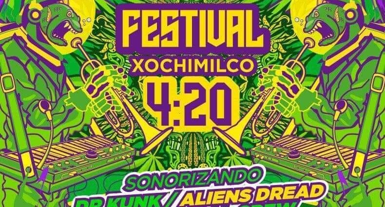 Festival Xochimilco 4:20 20 de noviembre 2021 cannatlan