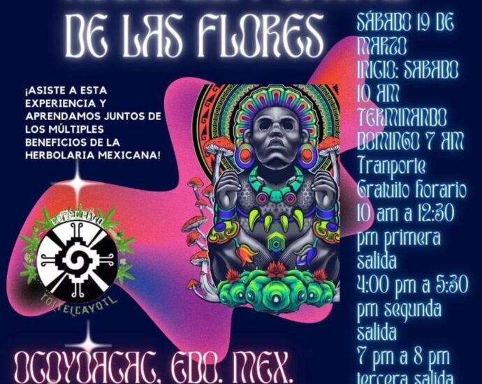 Xochipili Festival de las Flores Ocoyoacac Edomex Cannatlan 2022