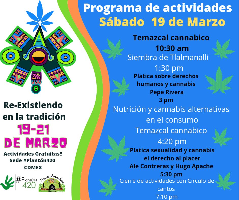 Temazcal Cannabico, Encuentro Cannábico Re existiendo 2022 cannatlan