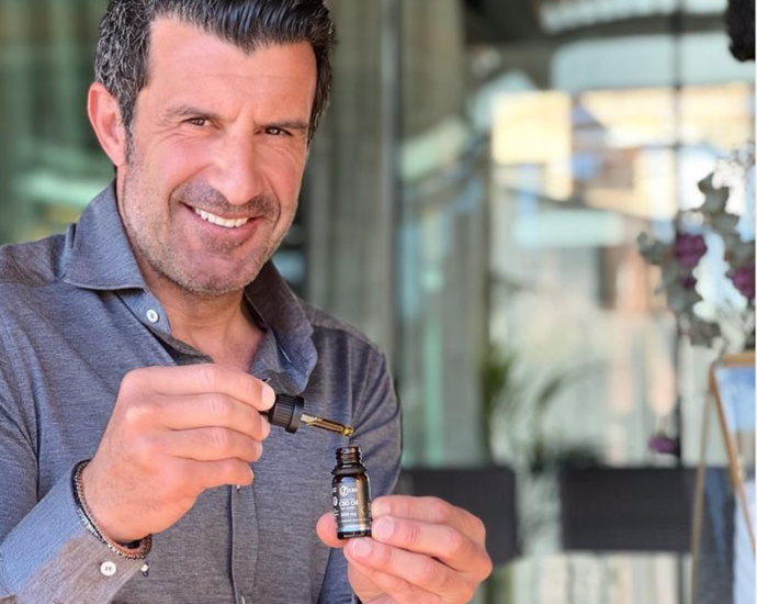 Luis Figo lanza marca de cbd LF CBD cannatlan
