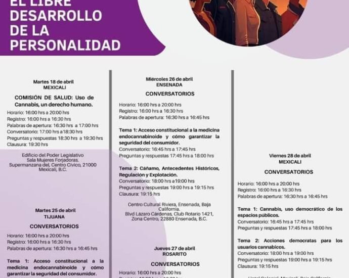Segundo Simposio sobre Cannabis y Democracia de la Fundación Carlos Hank González
