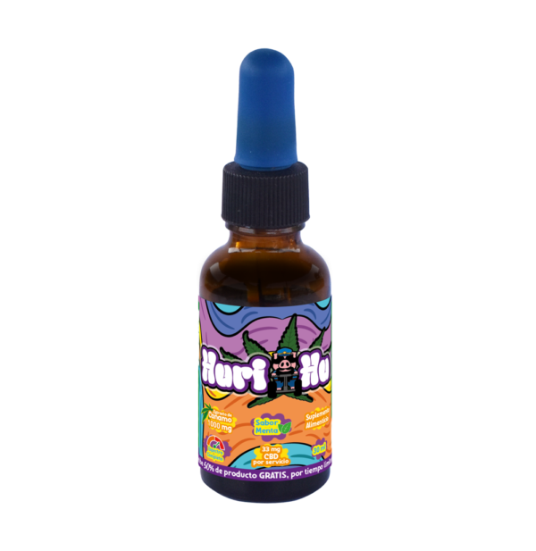 FRASCO GOTERO CBD 1000 MG SABOR MENTA