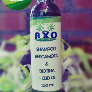 SHAMPOO BERGAMOTA & BIOTINA CON CBD